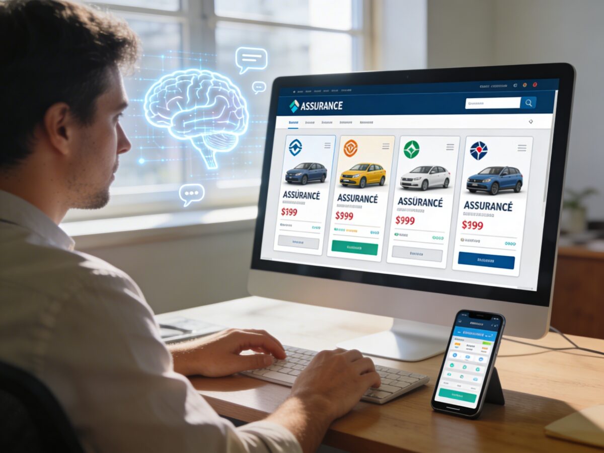 Peut-on vraiment compter sur l’IA pour comparer les assurances en ligne ?